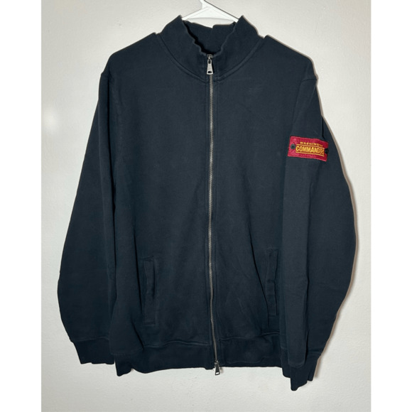 Washington Commanders Black Full Zip Sweatshirt J Palmer Sz XL - Picture 1 of 9